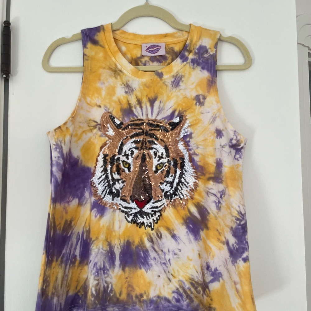 LSU Tigers Sparkle City Tank Top